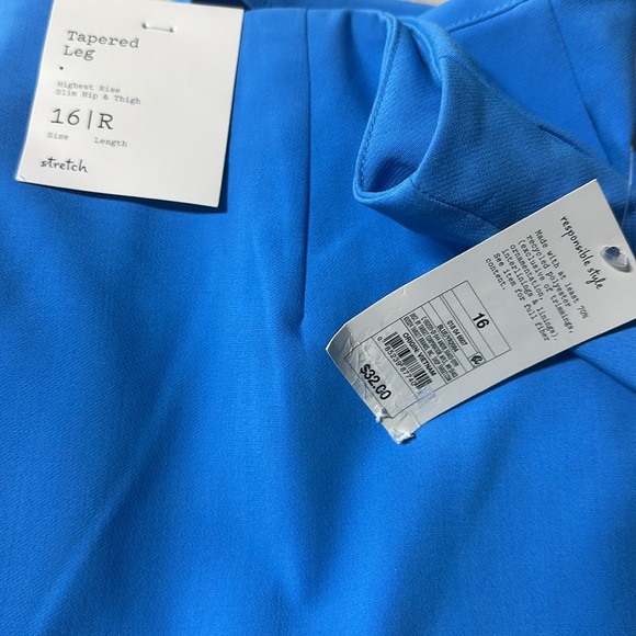 A New Day Women's Tapered High Rise Ankle Length Tailored Trousers - Picture 11 of 12